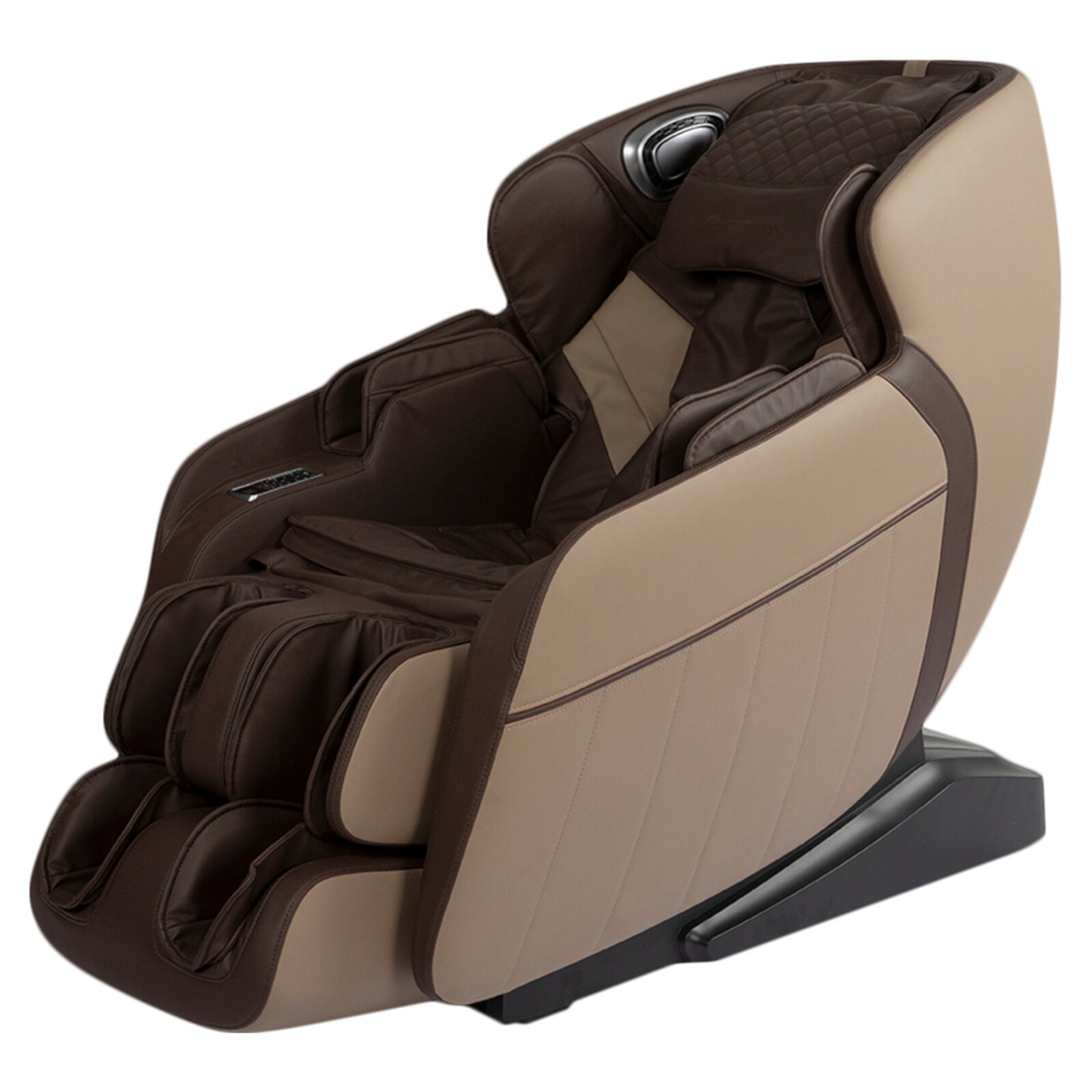 Inbox Zero Faux Leather Power Reclining Massage Chair